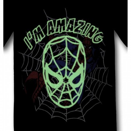 Spiderman Kids Swing Amazing Glow T-Shirt
