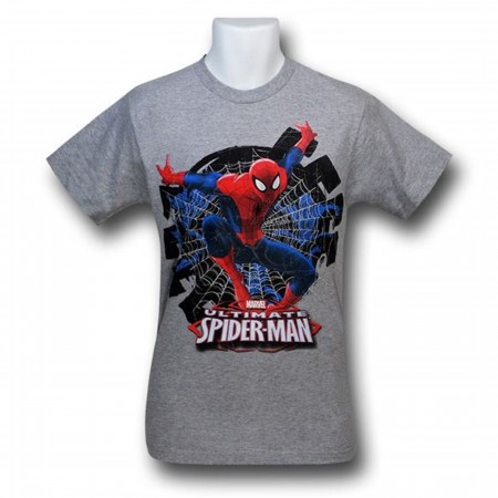 Spiderman Kids Ultimate Glow T-Shirt