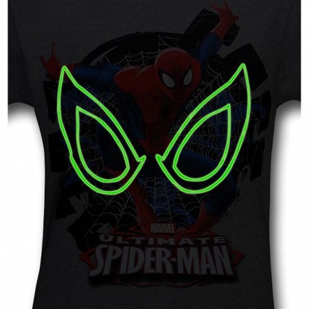 Spiderman Kids Ultimate Glow T-Shirt