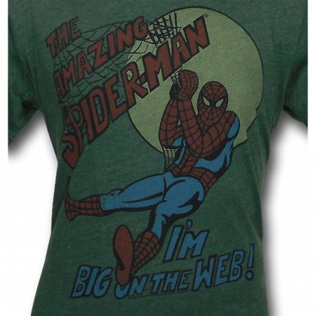 Spiderman Big On Web Junk Food T-Shirt