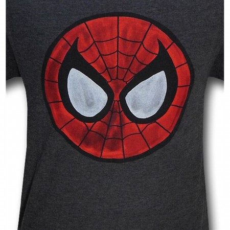 Spiderman Circle Mask Pog 30 Single T-Shirt