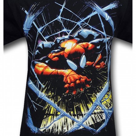 Superior Spiderman #1 Cover on Black T-Shirt