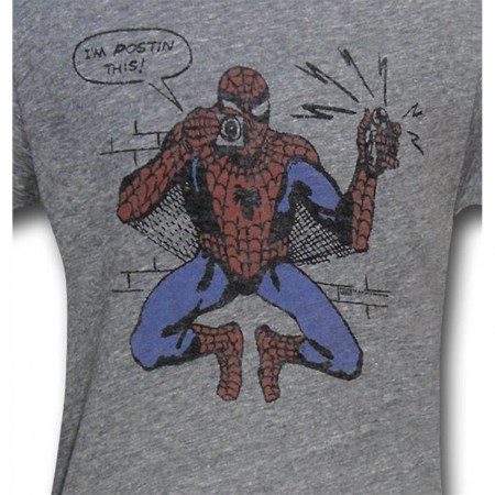 Spiderman Picture Day Junk Food T-Shirt