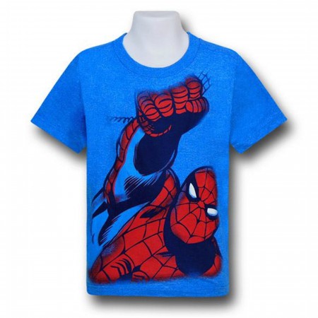 Spiderman Punch Red Decco Kids T-Shirt