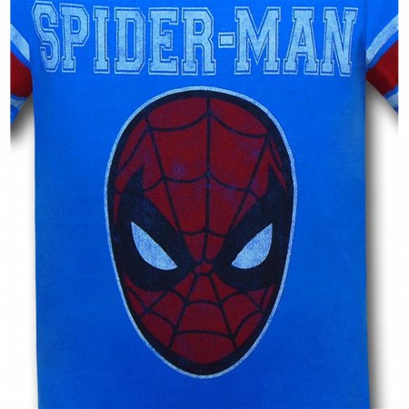 Spiderman Super Team Kids Blue T-Shirt