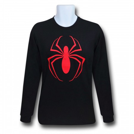 Ultimate Spiderman Symbol Long Sleeve T-Shirt