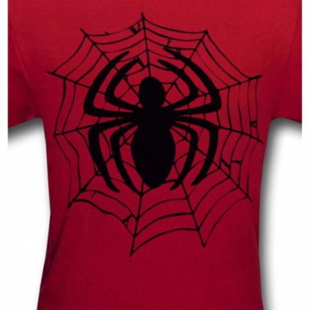 Spiderman Webbed Symbol Kids T-Shirt