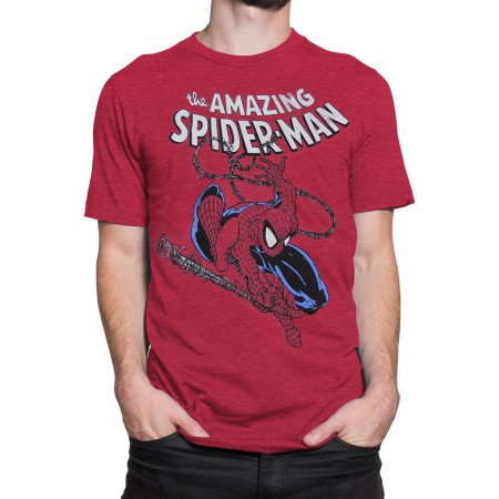 The Amazing Spider-Man Swinging Men's T-Shirt