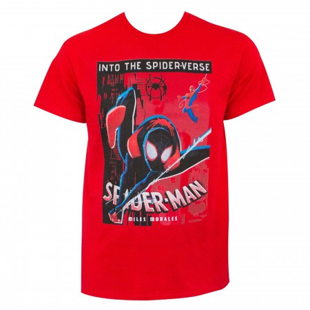 Spider-Man Into The Spider-Verse Team-Up Men's T-Shirt