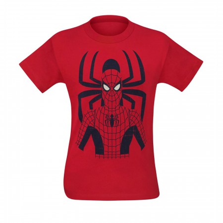Spiderman and Symbol Minimalist Men's T-Shirt