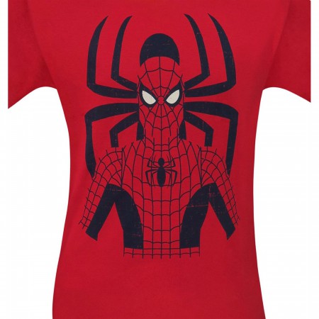 Spiderman and Symbol Minimalist Men's T-Shirt