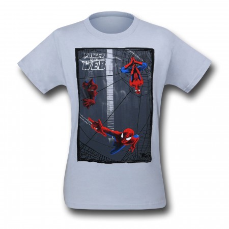 Spiderman Webbed Spiders Kids T-Shirt