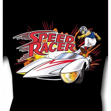 Speed Racer Jumping in Mach 5 T-Shirt