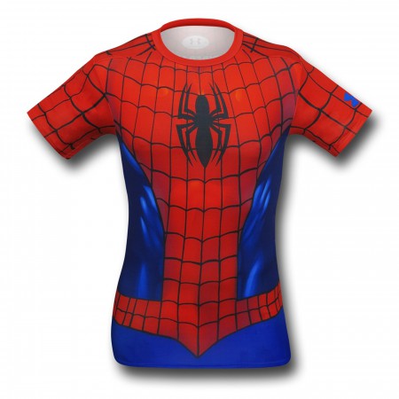 Spiderman Kids Costume Under Armour Fitted T-Shirt