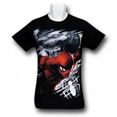 Spider-Man Ominous Lizard Sketch T-Shirt