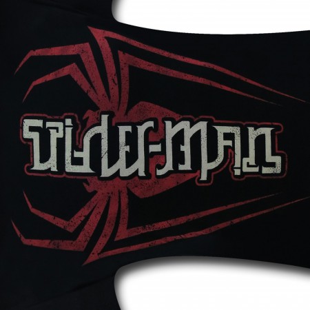 Spiderman Symbol Red Chapter Ambigram T-Shirt