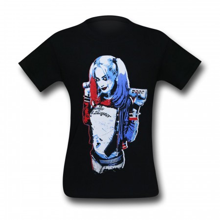 Suicide Squad Harley Quinn Bat T-Shirt