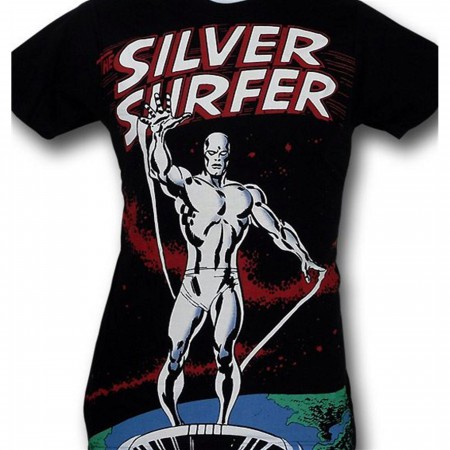 Silver Surfer Big Print (30 Single) T-Shirt