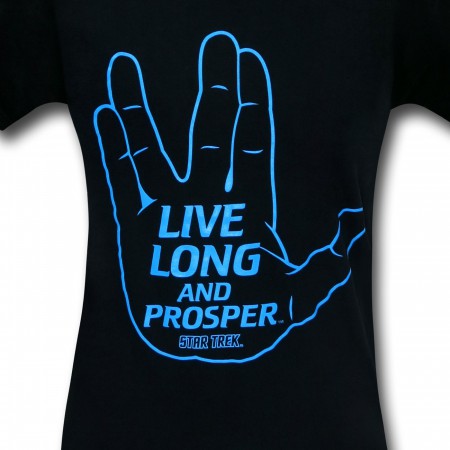 Star Trek Big Hand Live Long T-Shirt