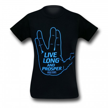 Star Trek Big Hand Live Long T-Shirt