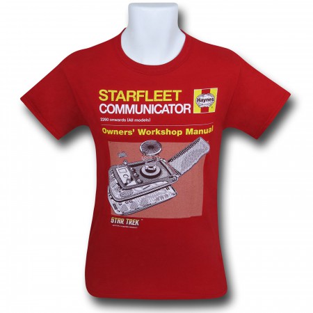 Star Trek Communicator Manual T-Shirt