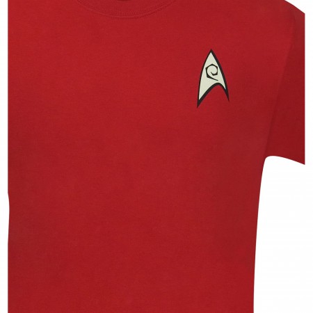 Star Trek Engineering Security Uniform T-Shirt