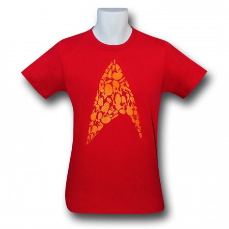 Star Trek Ships Insignia 30 Single T-Shirt