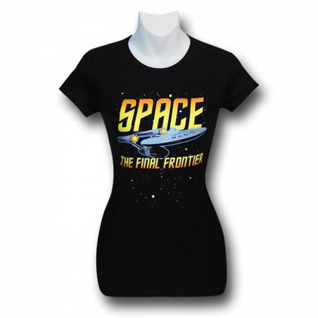 Star Trek Final Frontier Women's T-Shirt