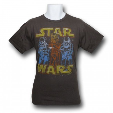 Star Wars Troopers Trio Junk Food T-Shirt