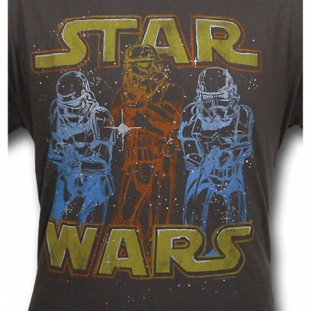 Star Wars Troopers Trio Junk Food T-Shirt
