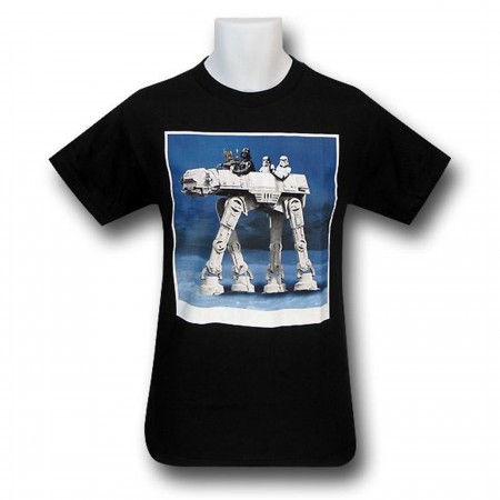 Star Wars AT-AT Ride Black T-Shirt