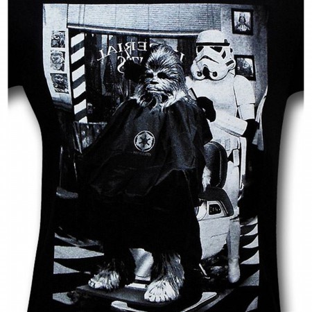 Star Wars Barbershop Black T-Shirt