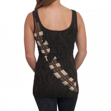 Star Wars Women's Chewbacca Costume Tank Top