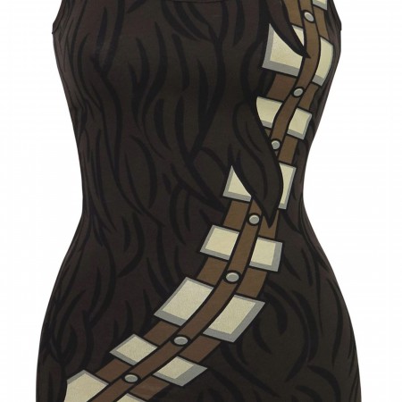 Star Wars Women's Chewbacca Costume Tank Top