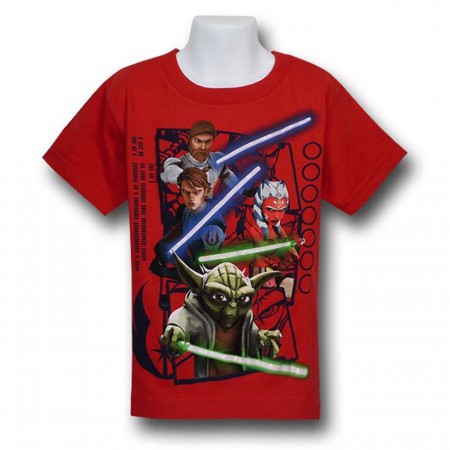 Star Wars Framed Clone Wars Kids T-Shirt