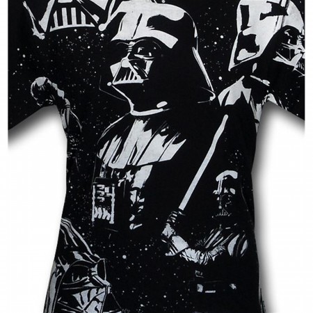 Star Wars Sublimated Vaders Full Print T-Shirt