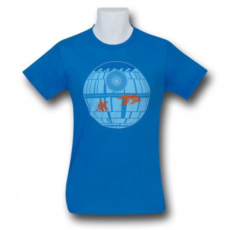 Star Wars Death Star Fish Bowl 30 Single T-Shirt