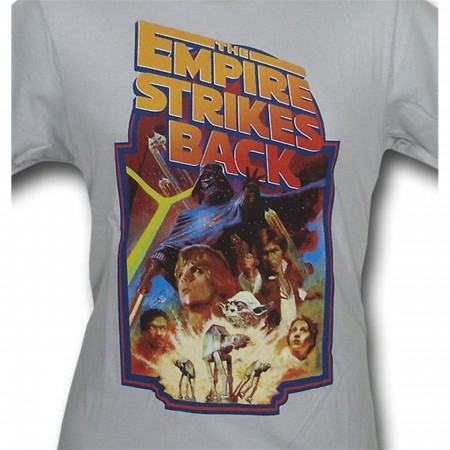 Star Wars Empire Strikes Back Movie Poster T-Shirt