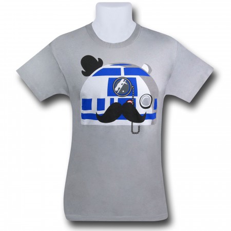 Star Wars Fancy R2D2 Silver 30 Single T-Shirt