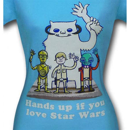 Star Wars Hands Up Women's T-Shirt