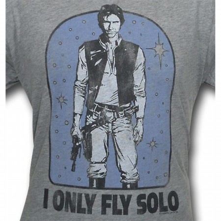 Han Solo I Only Fly Solo Junk Food T-Shirt