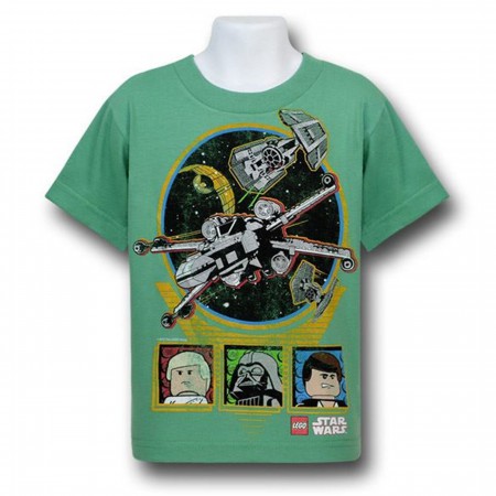 Star Wars LEGO Dog Fight Kids T-Shirt