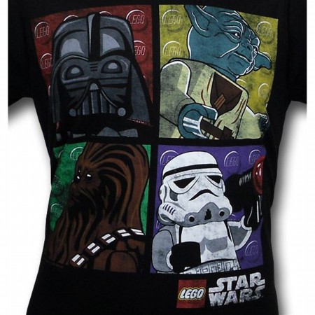 Star Wars Lego Montage 30s T-Shirt