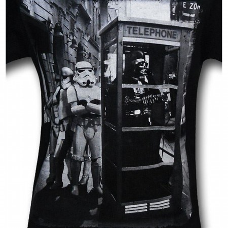 Star Wars Vader Phone Booth T-Shirt
