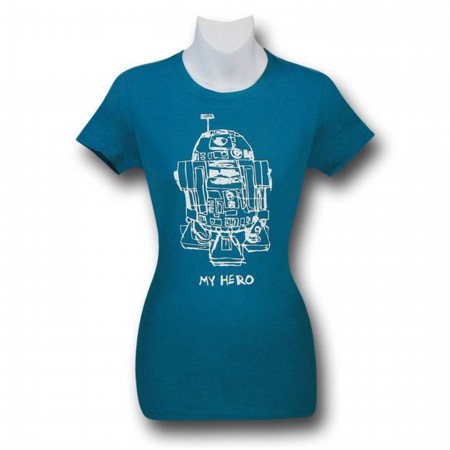 Star Wars R2D2 My Hero Women's T-Shirt