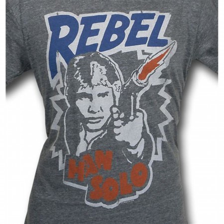 Star Wars Han Solo Rebel Junk Food T-Shirt