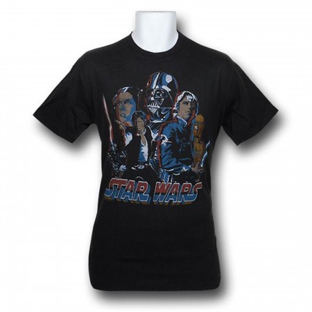 Star Wars Rogues & Jedi Junk Food T-Shirt