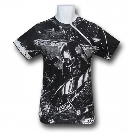 Star Wars Sublimated Vader Saber Swing T-Shirt