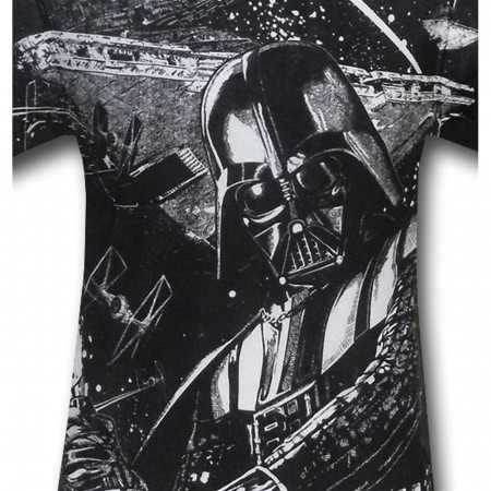 Star Wars Sublimated Vader Saber Swing T-Shirt