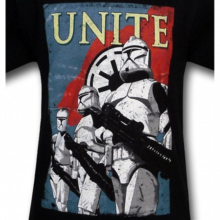Clone Troopers Unite Poster T-Shirt